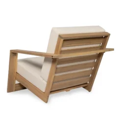 Christopher Knight Home Bennion Modern Acacia Wood Outdoor Accent Chair With Deep Seating -FurniVerse Store GUEST e1f86e63 5220 4d54 b402 45ec3c62d227