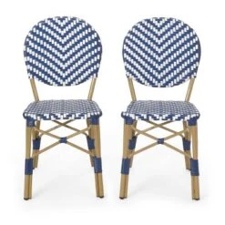 Christopher Knight Home Picardy 2pk Outdoor Aluminum French Cafe Chairs: Wicker, UV & Water-Resistant 19 Christopher Knight Home Picardy 2pk Outdoor Aluminum French Cafe Chairs: Wicker, UV & Water-Resistant -FurniVerse Store GUEST e2134855 72c3 4ed4 bd30 97a9f32746f7