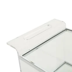 Yves Acrylic Bar Trolley Clear - Christopher Knight Home -FurniVerse Store GUEST e36ee3a8 35fa 4729 b14b a8598c1d2f60