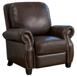 Torreon Faux Leather Recliner Club Chair Dark Brown - Christopher Knight Home -FurniVerse Store GUEST e3dbfd2e 302d 45c7 a823 220b3b67d956