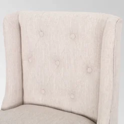 Set Of 2 Lansglen Button Tufted Wingback Barstools - Christopher Knight Home -FurniVerse Store GUEST e5f03b54 1e01 4c48 86b8 36a800d2bd13