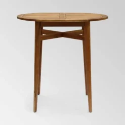 Stamford Acacia Wood Oval Rustic Bar Table - Christopher Knight Home -FurniVerse Store GUEST e66ab6d1 7473 4f58 ad4b 5e5e2a7326d5