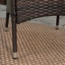 Torrens 7pc Acacia Wood/Wicker Patio Dining Set - Brown - Christopher Knight Home -FurniVerse Store GUEST e6a63603 96d2 4ea1 b179 15c71170a7fb