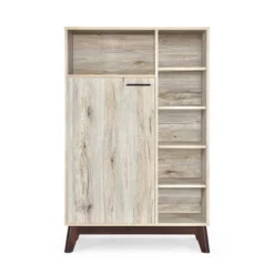Rattler Mid-Century Modern Multi Functional Cabinet - Christopher Knight Home -FurniVerse Store GUEST e6ccbe36 5f0e 47af bd50 ea899ebdbeef