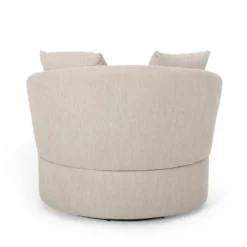 Smyrna Contemporary Upholstered Swivel Club Chair - Christopher Knight Home 14 Smyrna Contemporary Upholstered Swivel Club Chair - Christopher Knight Home -FurniVerse Store GUEST e72d7fc8 eba7 4561 9364 c8614b5ff9ac