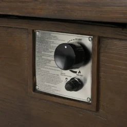 Cape Coral 4pc Metal Conversation And Gas Fire Table Set - Khaki/Brown/Black - Christopher Knight Home -FurniVerse Store GUEST e731ef6b 4e19 48ae 8743 17a7cc2e132d