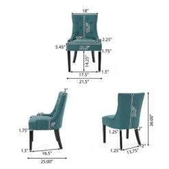 Set Of 2 Hayden Tufted Dining Chairs - Christopher Knight Home -FurniVerse Store GUEST e7be4431 1335 4bd4 8ce2 9838320cf1e0
