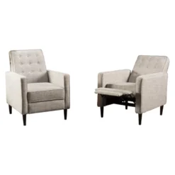 Set Of 2 Mervynn Mid-Century Recliner - Christopher Knight Home -FurniVerse Store GUEST e86fdbe9 c0d6 4877 b504 1ea5a5b059ac