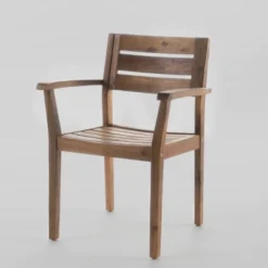 Wilson 7pc Acacia Wood Dining Set With Expandable Dining Table - Teak - Christopher Knight Home -FurniVerse Store GUEST e97257e8 df54 4851 9bfb a0f56a3d7493