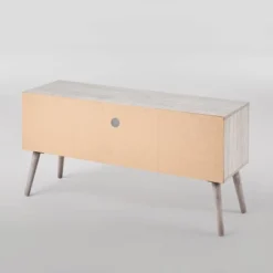 Chandelle 2pc Mid-Century Entertainment Center Set Gray Oak - Christopher Knight Home -FurniVerse Store GUEST ea04c46e a007 4a12 bb47 9114ee2017ac