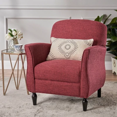 Swainson Traditional Tweed Armchair - Christopher Knight Home 1 Swainson Traditional Tweed Armchair - Christopher Knight Home