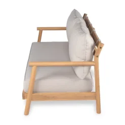 Christopher Knight Home Shane 50" Rustic Outdoor Acacia Wood Loveseat With Water-Resistant Cushion 12 Christopher Knight Home Shane 50" Rustic Outdoor Acacia Wood Loveseat With Water-Resistant Cushion -FurniVerse Store GUEST eb998485 96af 4b00 938e d8250420ba50