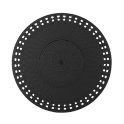 Amaya 5pc Outdoor 4 Wicker Swivel Chair & Fire Pit Set - Dark Brown/Beige/Matte Black - Christopher Knight Home -FurniVerse Store GUEST ed7712cf 0fca 48de bfb0 edafb57abb3c