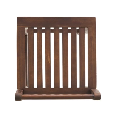 Christopher Knight Home Riviera Outdoor Acacia Wood 3 Piece Bar Set, Rich Mahogany 5 Christopher Knight Home Riviera Outdoor Acacia Wood 3 Piece Bar Set, Rich Mahogany - Image 5