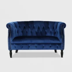 Milani Scroll Arm Loveseat - Christopher Knight Home -FurniVerse Store GUEST ef09ed37 a1a5 40d9 b6c7 c7de076c545a