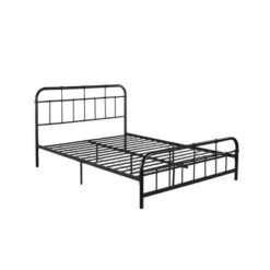 Queen Berthoud Industrial Iron Bed - Christopher Knight Home -FurniVerse Store GUEST ef223469 3a86 4984 8254 67965a440a6d