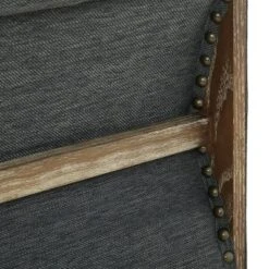 Saragus Chesterfield Tufted 3 Seater Sofa With Nailhead Trim Charcoal/Dark Brown - Christopher Knight Home -FurniVerse Store GUEST ef3630d6 f190 40bd bb9a cf2f219b87aa