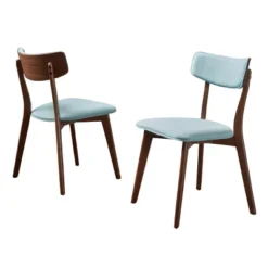 Set Of 2 Chazz Mid-Century Dining Chair - Christopher Knight Home -FurniVerse Store GUEST efd22e81 a47d 4a6b b52b 2c2ac84a5426