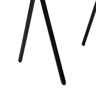 Gurley Handcrafted Modern Industrial Mango Wood Side Table Gray/Black - Christopher Knight Home 4 Gurley Handcrafted Modern Industrial Mango Wood Side Table Gray/Black - Christopher Knight Home - Image 4