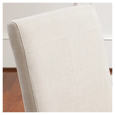 Set Of 2 T-Stitch Fabric Dining Chair - Christopher Knight Home 1 Set Of 2 T-Stitch Fabric Dining Chair - Christopher Knight Home