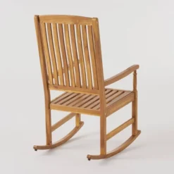 Arcadia 2pk Acacia Wood Rocking Chair Teak - Christopher Knight Home -FurniVerse Store GUEST f1d2d7dc 749b 4ce9 b7b1 e63a303169df