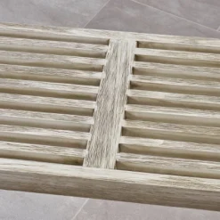 Christopher Knight Home Fresno Outdoor Acacia Wood And Iron Dining Bench -FurniVerse Store GUEST f29fa116 c2bd 469b 8fd9 6c41c9a957b6