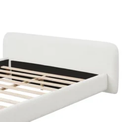 Christopher Knight Home Samson Modern Boucle Upholstered Wood Platform Bed With Headboard, White 15 Christopher Knight Home Samson Modern Boucle Upholstered Wood Platform Bed With Headboard, White -FurniVerse Store GUEST f2d9e006 1bcf 4df0 ba39 76b4f38b326d