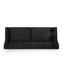 Knouff Modern Glam Tufted Velvet 3 Seater Sofa - Christopher Knight Home -FurniVerse Store GUEST f3946a47 ab5e 4ef7 84fd 1f959db5fd49