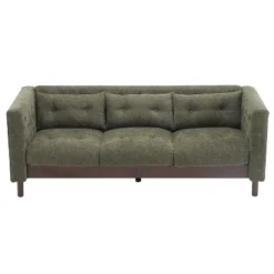 78"W Sofa Couch, Modern Upholstered 3-seater Sofa Chair With Tufted Design For Living Room -Christopher Knight Home -FurniVerse Store GUEST f430fe7a f699 4635 b567 54fc00687e10