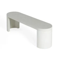 Christopher Knight Home Clair Modern Outdoor Concrete Terrazzo Dining Bench -FurniVerse Store GUEST f5213e72 a6b1 418b 8e98 f07181e0e244