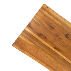 Christopher Knight Home 2pc Sunny Outdoor Acacia And Iron Dining Bench Teak/Rustic Metal -FurniVerse Store GUEST f5324955 7085 4449 919e 920c18b2fc8a