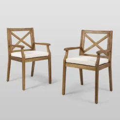 Perla 2pk Acacia Wood Patio Dining Chair - Christopher Knight Home 11 Perla 2pk Acacia Wood Patio Dining Chair - Christopher Knight Home -FurniVerse Store GUEST f580a700 078d 43e2 ac29 20791a3923e8