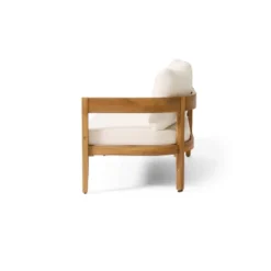 Christopher Knight Home 4pc Brooklyn Teak Outdoor Sectional Chat Set With Cushions Beige 20 Christopher Knight Home 4pc Brooklyn Teak Outdoor Sectional Chat Set With Cushions Beige -FurniVerse Store GUEST f5c9621a d016 42a6 a3dc 8e7e0d2e4e7a