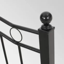 Twin Bouvardia Contemporary Iron Bed Black - Christopher Knight Home -FurniVerse Store GUEST f6cb2823 13e5 45c0 90c8 909e825a5ad4