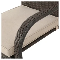 San Pico 4pk Wicker Stacking Chairs: Weather-Resistant, No Assembly - Christopher Knight Home -FurniVerse Store GUEST f88d39fd 36d0 4e4b b7d6 237fcd0e2f0b