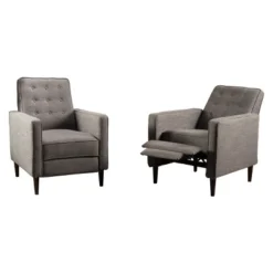 Set Of 2 Mervynn Mid-Century Recliner - Christopher Knight Home -FurniVerse Store GUEST f8b3b303 721a 47f3 b09c 2dd9e3bf2529