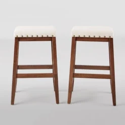 Set Of 2 Greely Farmhouse Barstools - Christopher Knight Home -FurniVerse Store GUEST fa4d203d e75f 4898 a1e1 1743ce5ff7ab