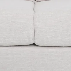 Feichko Contemporary Fabric Pillow Back 3 Seater Sofa - Christopher Knight Home -FurniVerse Store GUEST fd107561 2102 465a 9d7c 94bc19e645e0