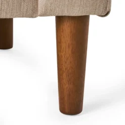 Gamay Contemporary Channel Stitched Fabric Loveseat Beige/Dark Walnut - Christopher Knight Home 7 Gamay Contemporary Channel Stitched Fabric Loveseat Beige/Dark Walnut - Christopher Knight Home -FurniVerse Store GUEST fd908c13 d2df 4c92 a592 34563b8b610f