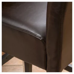 Set Of 2 26" Portman Bonded Leather Counter Height Barstool Brown - Christopher Knight Home 5 Set Of 2 26" Portman Bonded Leather Counter Height Barstool Brown - Christopher Knight Home -FurniVerse Store GUEST fdd72bac 7c61 47c4 ba78 721fc9cc5af4