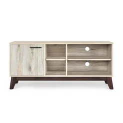Rattler Mid-Century Modern TV Stand With Storage For TVs Up To 43" - Christopher Knight Home -FurniVerse Store GUEST fe4c8239 0145 44f7 84aa 6abf3eacab43