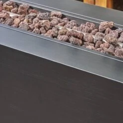 Thasos 10pc Acacia U-Shaped Farmhouse Sectional Sofa Set With Fire Pit - Gray/White/Dark Gray - Christopher Knight Home -FurniVerse Store GUEST fe5a49b2 409d 4ec5 b3a9 408511d87a34