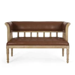 Loyning Traditional Upholstered Tufted Loveseat - Christopher Knight Home -FurniVerse Store GUEST febd12e2 ea82 4c94 8530 e6cebd8d64f3