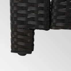 Puerta 5pc Wicker Sofa Chat Set - Dark Brown/Beige - Christopher Knight Home -FurniVerse Store GUEST ffee4a11 afb2 46c5 a376 1ca81a4eaa97